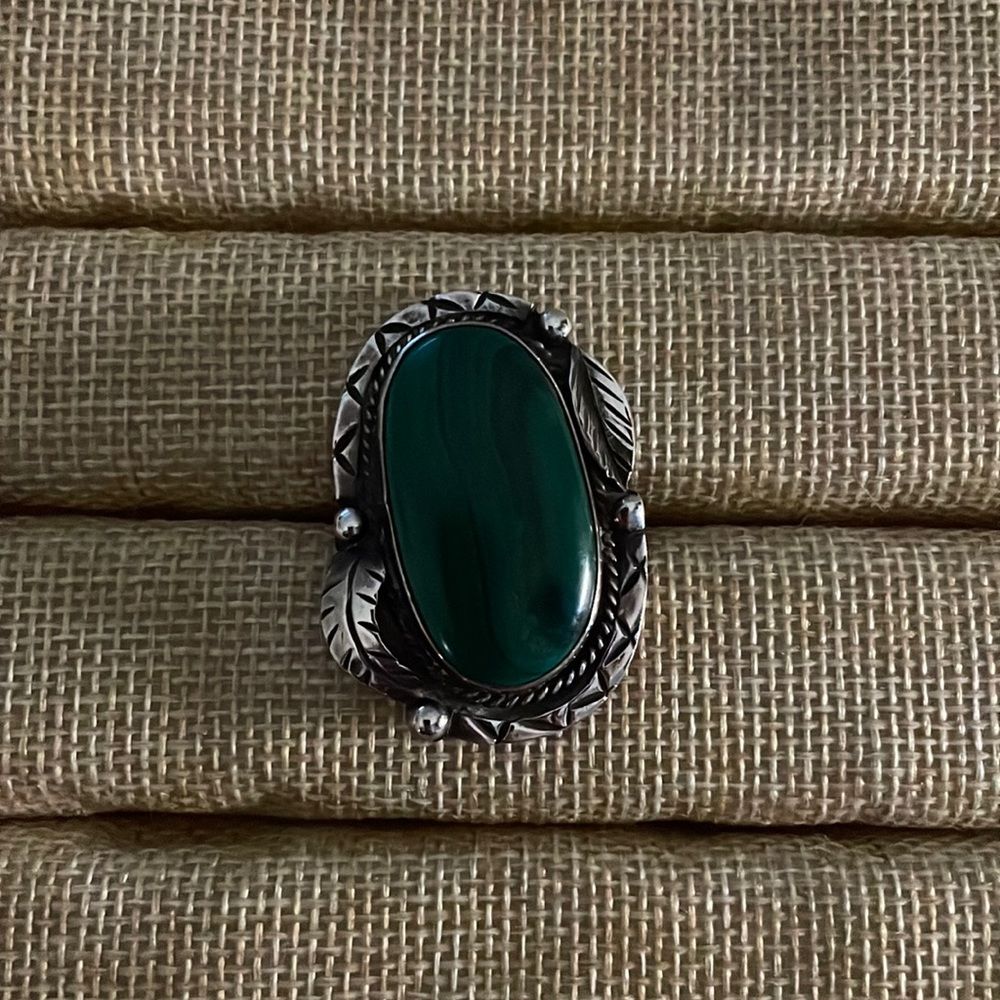 Large Sterling Navajo ring
